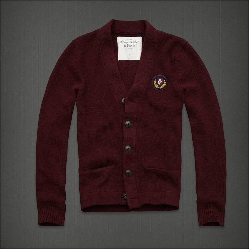 Abercrombie Fitch Hombres Cardigan Jersey AF6366